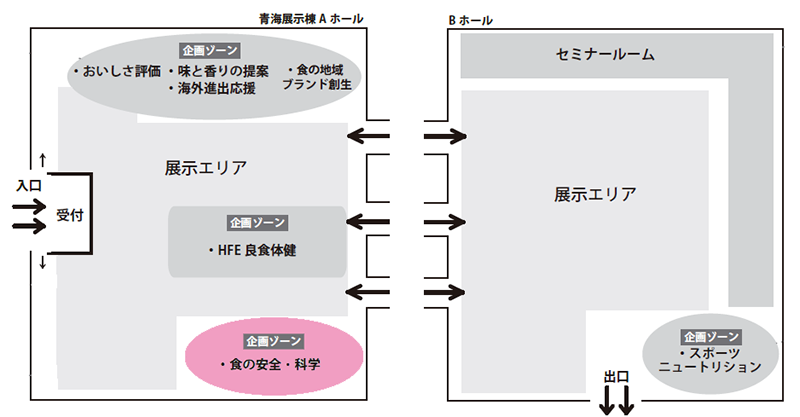 会場図